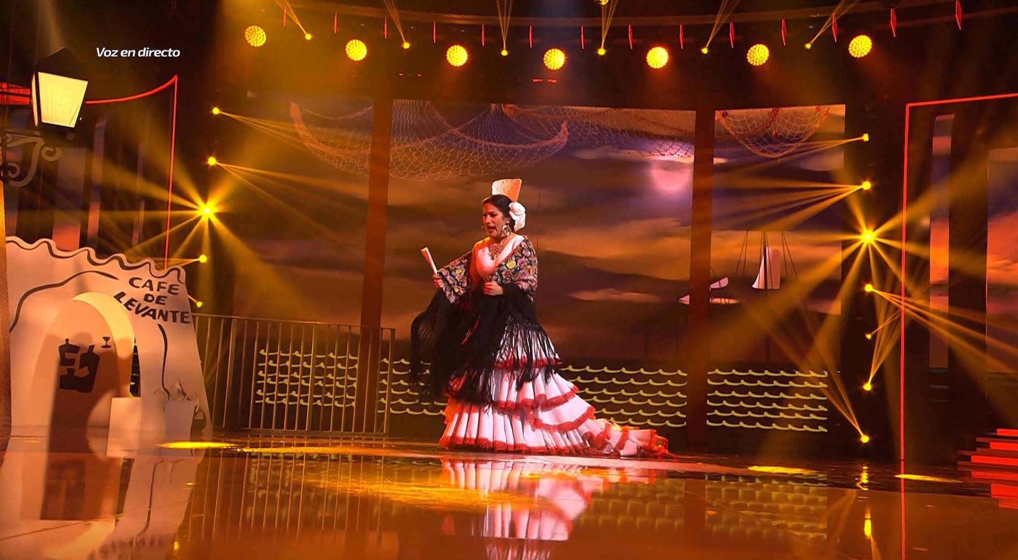 Julia Medina imita a Lola Flores en la gala 12 de 'Tu cara me suena 11'