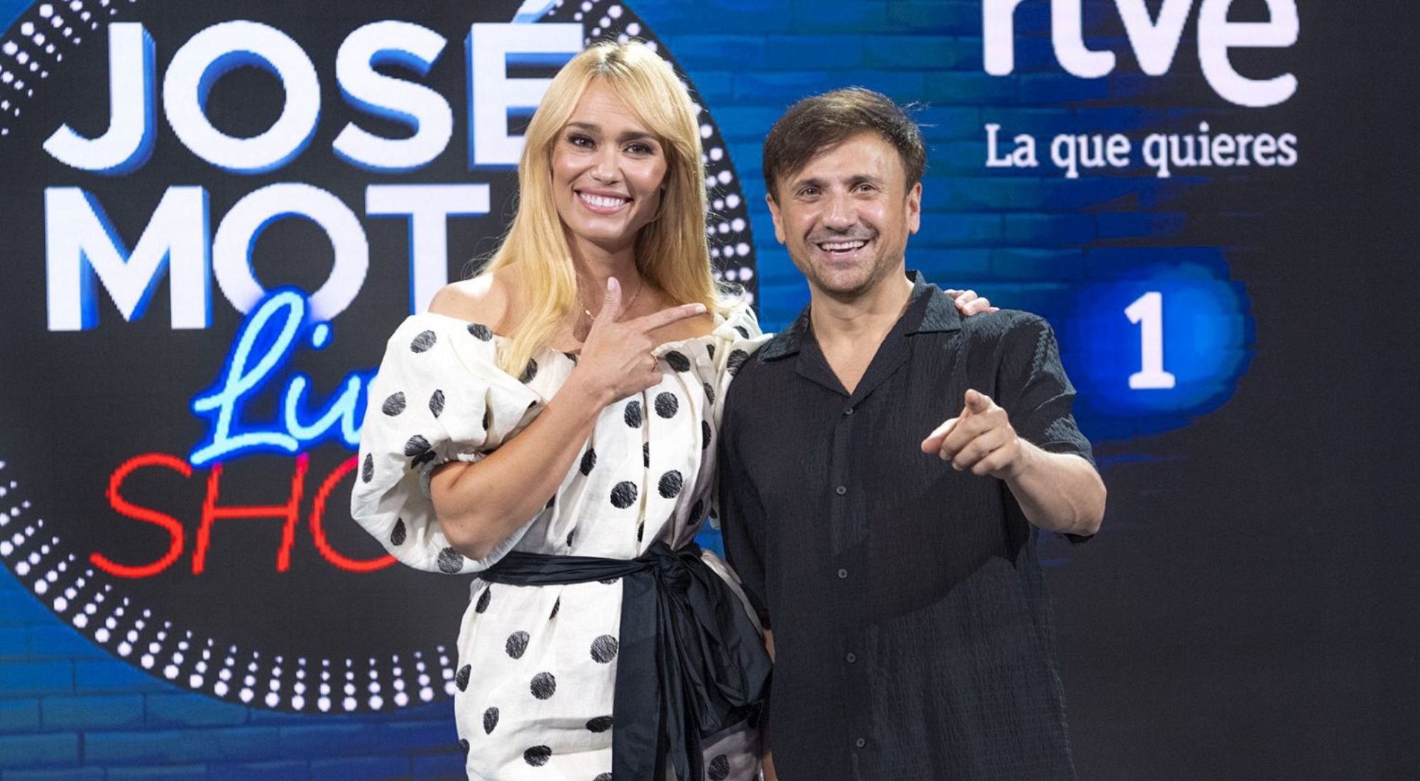 Patricia Conde y José Mota en la presentación de 'José Mota Live Show'