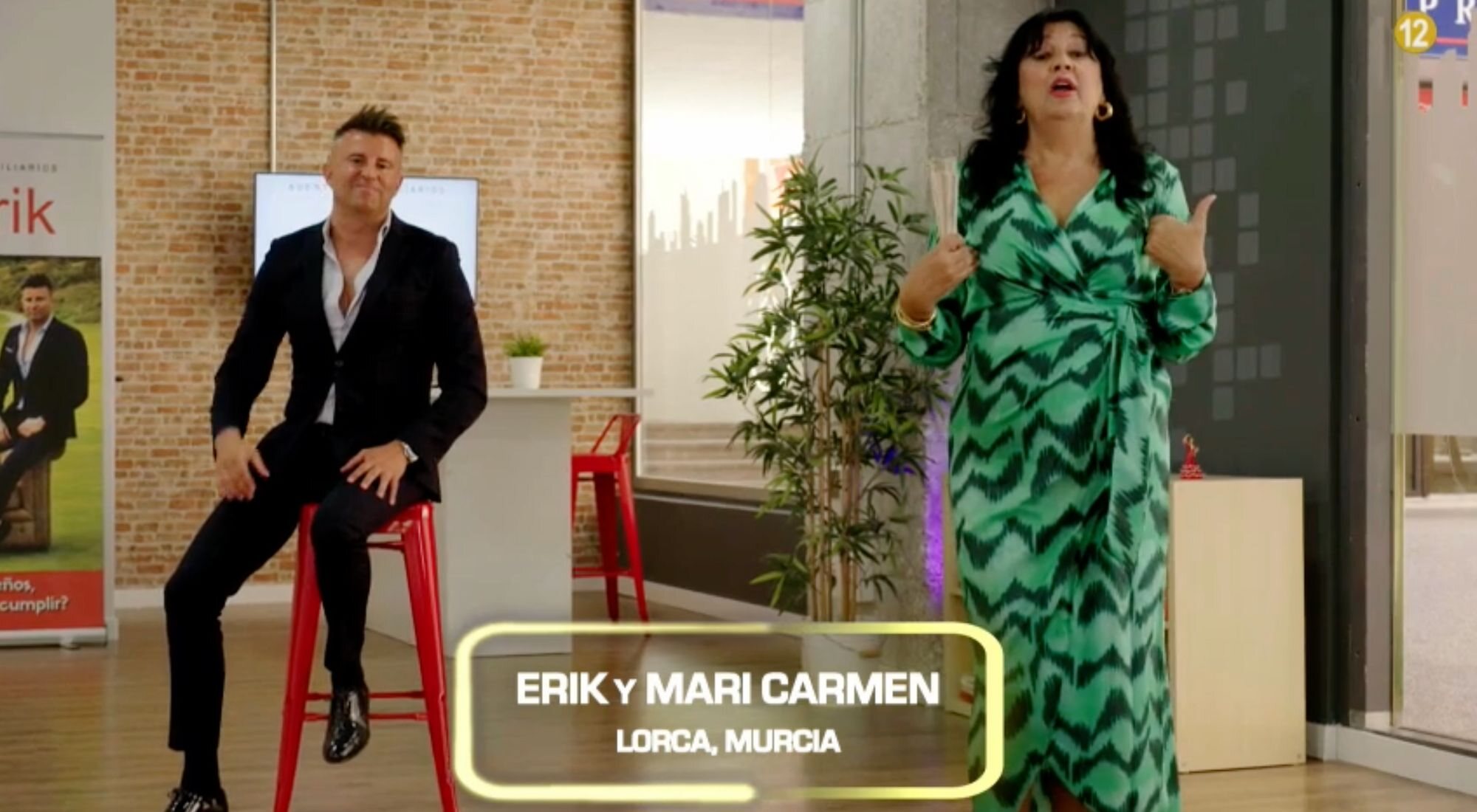 Mari Carmen y Erik en '¿Quién quiere casarse con mi hijo?'