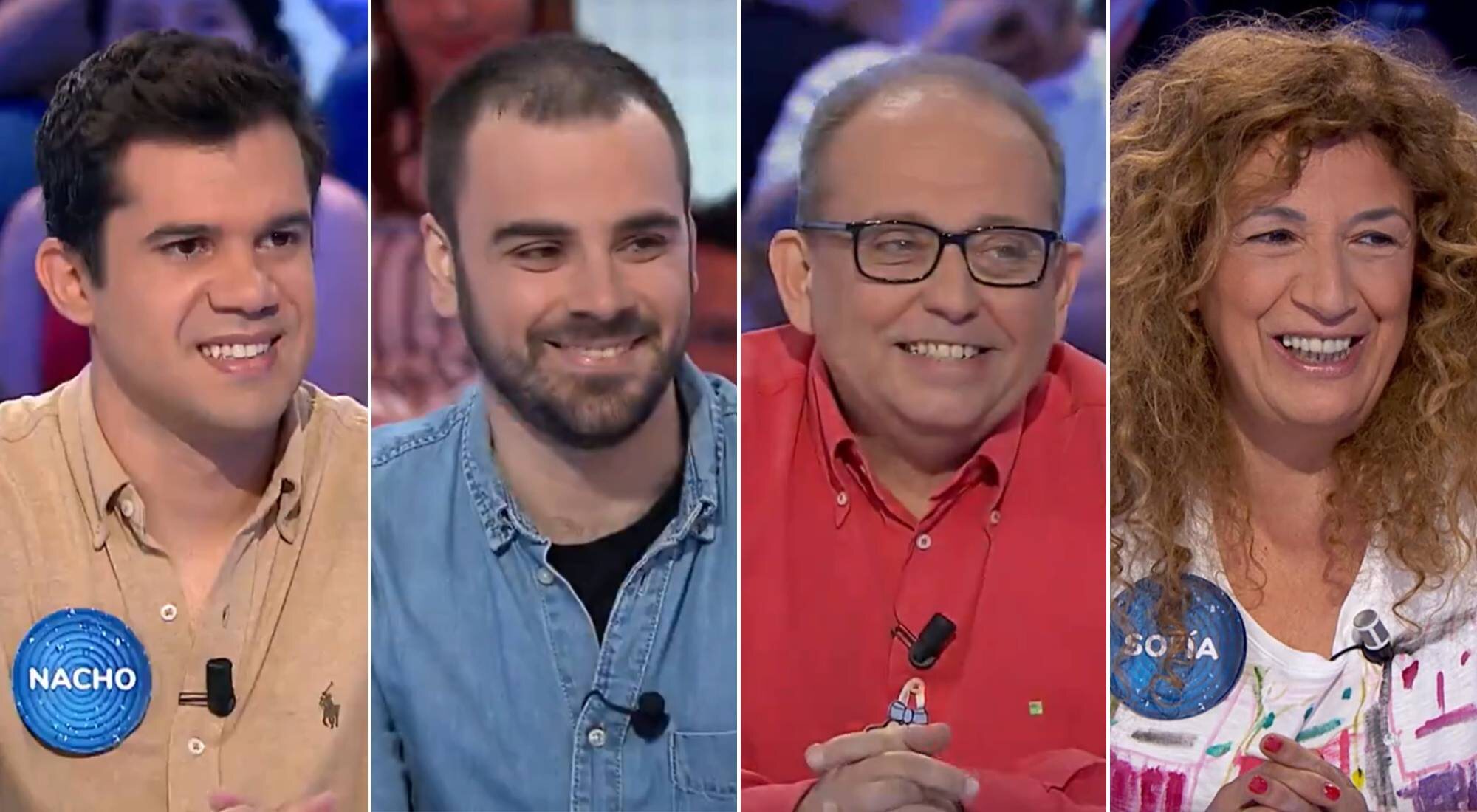 Nacho Mangut, Pablo Díaz, Javier Dávila y Sofía Álvarez vuelven a 'Pasapalabra'