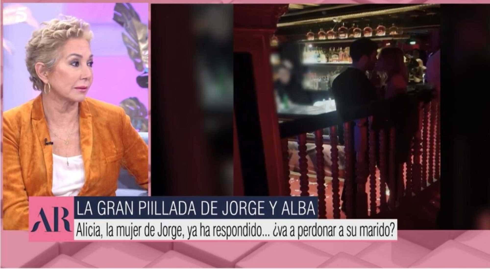 'El programa de Ana Rosa' expuso la infidelidad de Jorge Pérez con Alba Carrillo