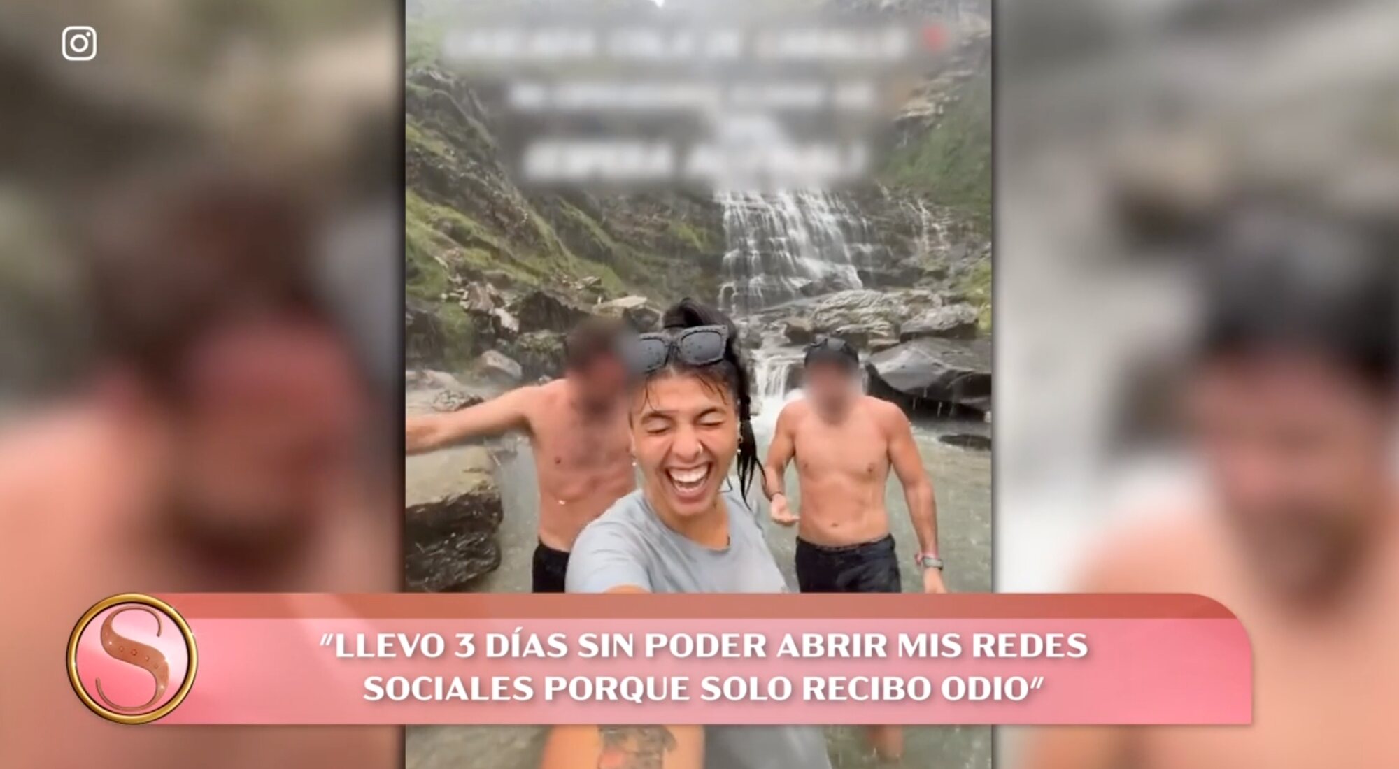 'Socialité' muestra las imágenes de Lola Mencía bañándose en las pozas del Parque Nacional de Ordesa