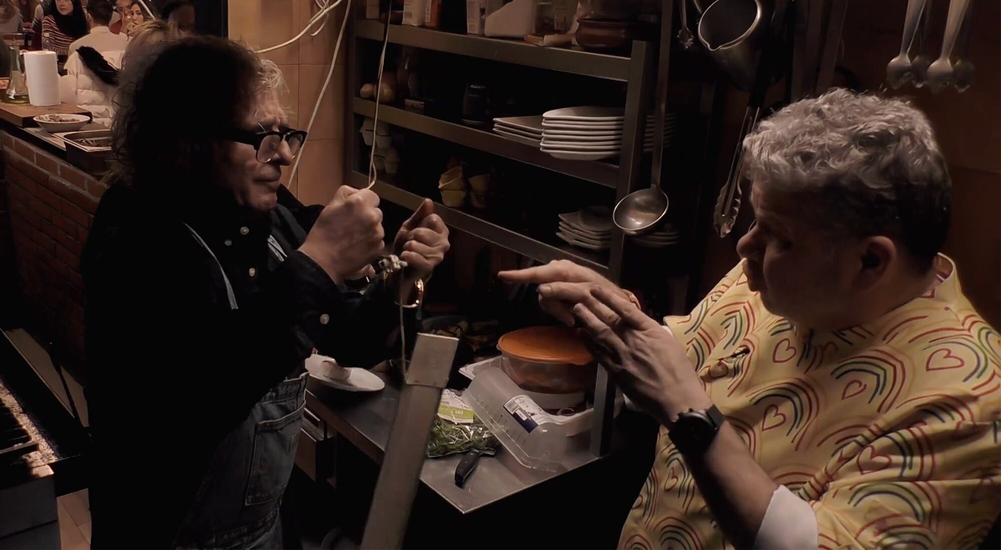 Manel y Alberto Chicote en 'Pesadilla en la cocina'