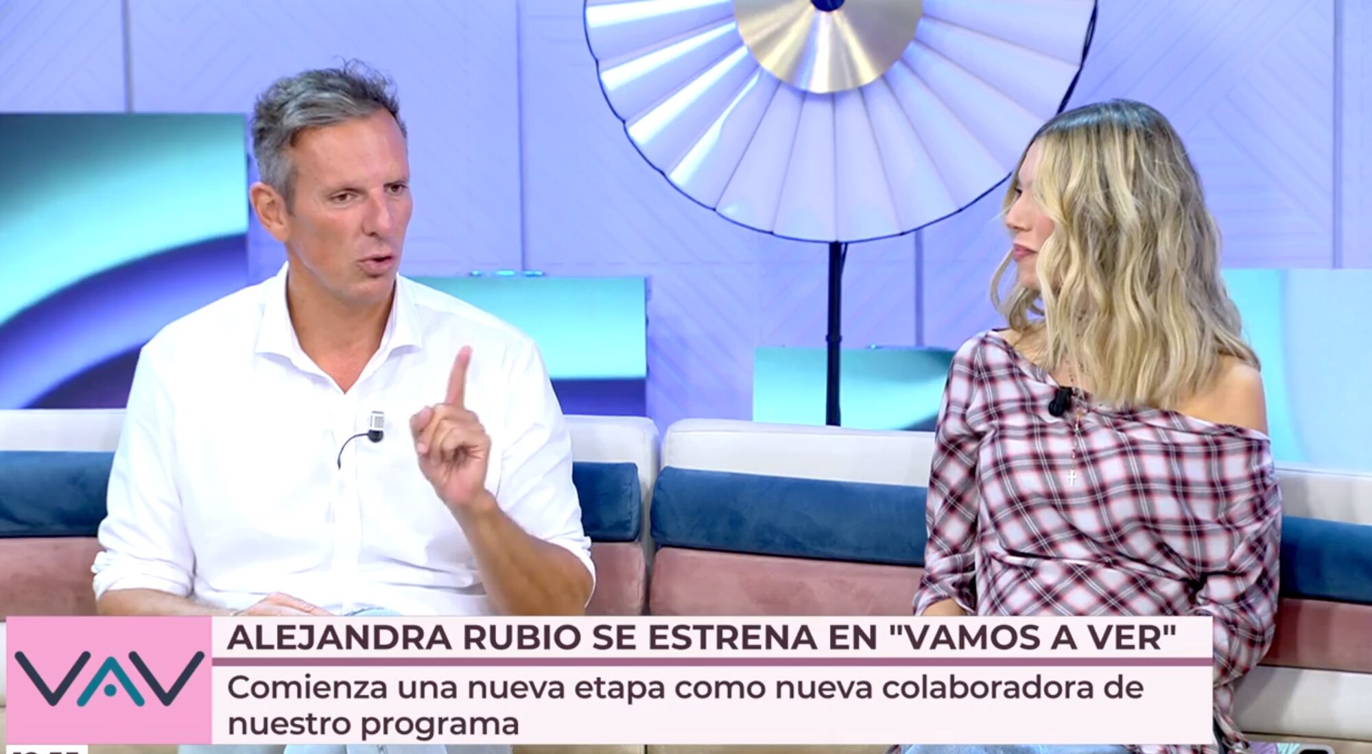 Joaquín Prat y Alejandra Rubio en 'Vamos a ver'