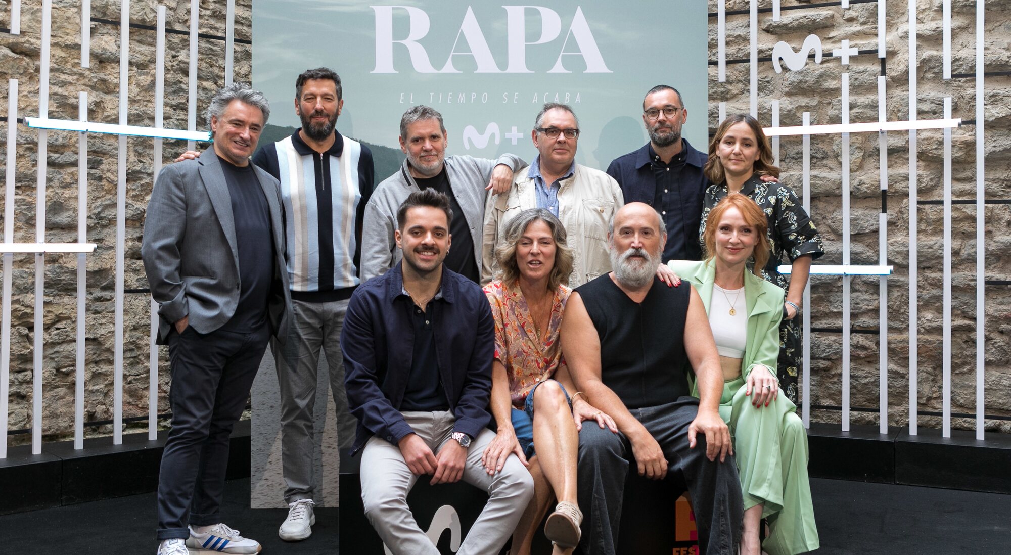 El equipo de 'Rapa' en el FesTVal