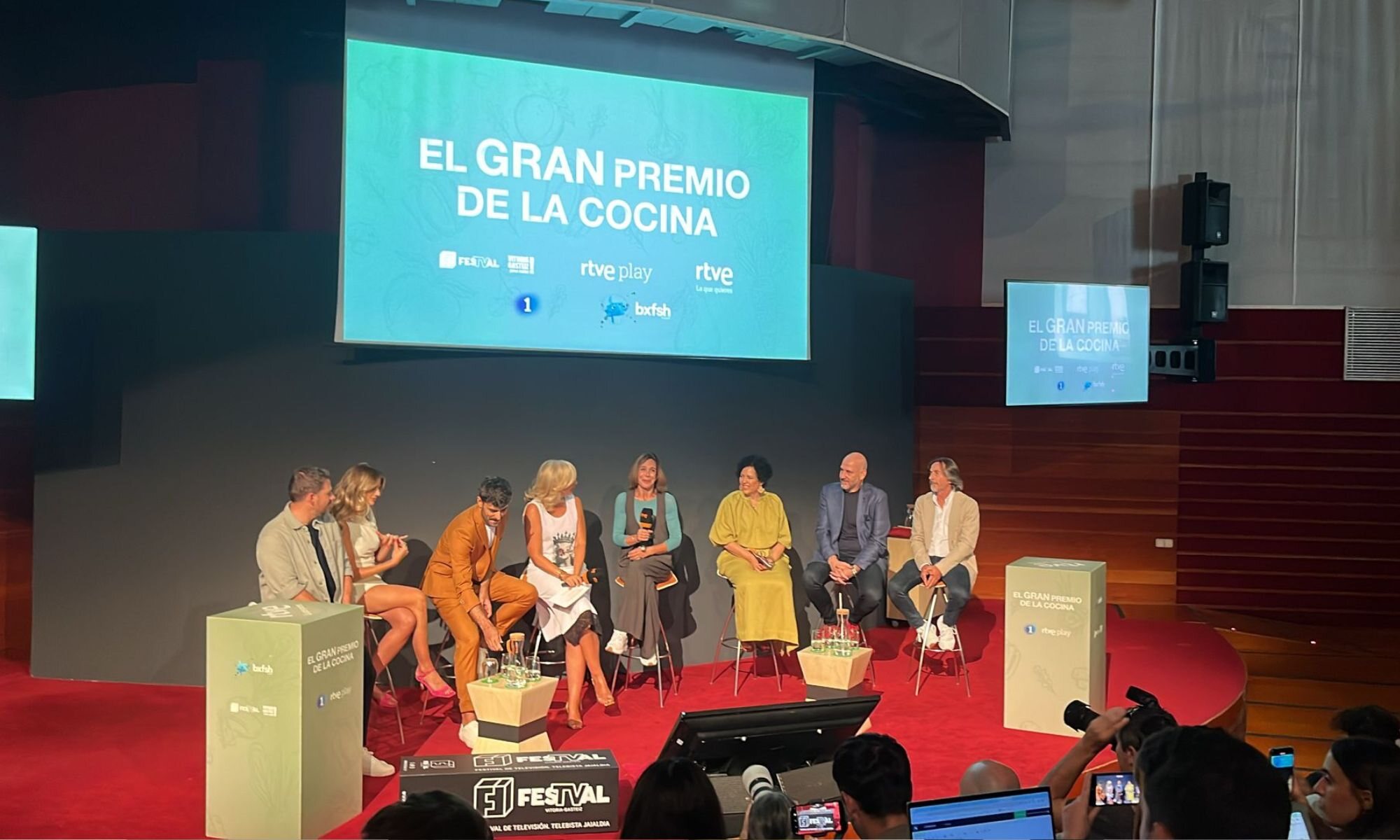 Rueda de prensa de 'El gran premio de la cocina'