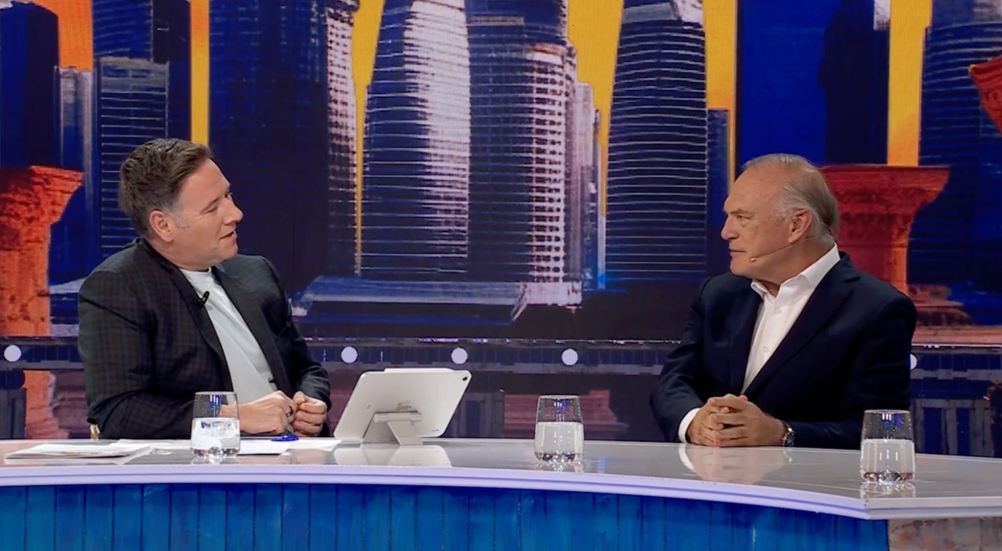 Carlos Latre y Pedro Piqueras en 'Babylon Show'