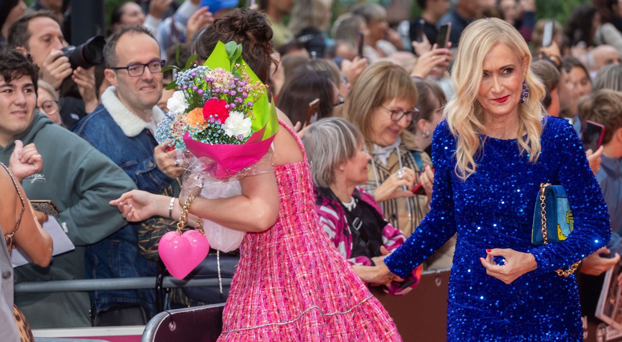 Inés Hernand y Cristina Cifuentes en el FesTVal