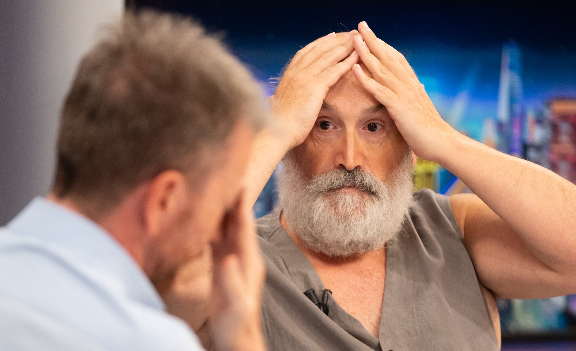 Pablo Motos y Javier Cámara en 'El hormiguero'