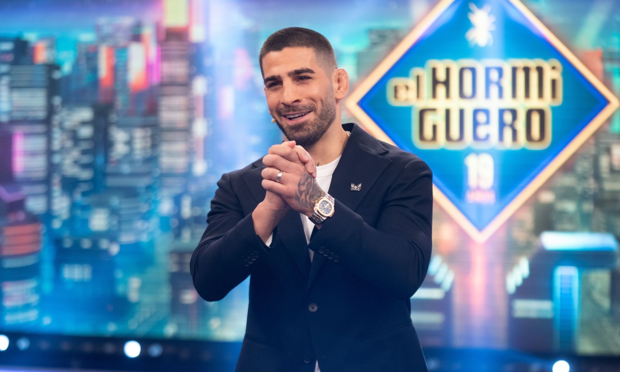 Ilia Topuria en 'El hormiguero'