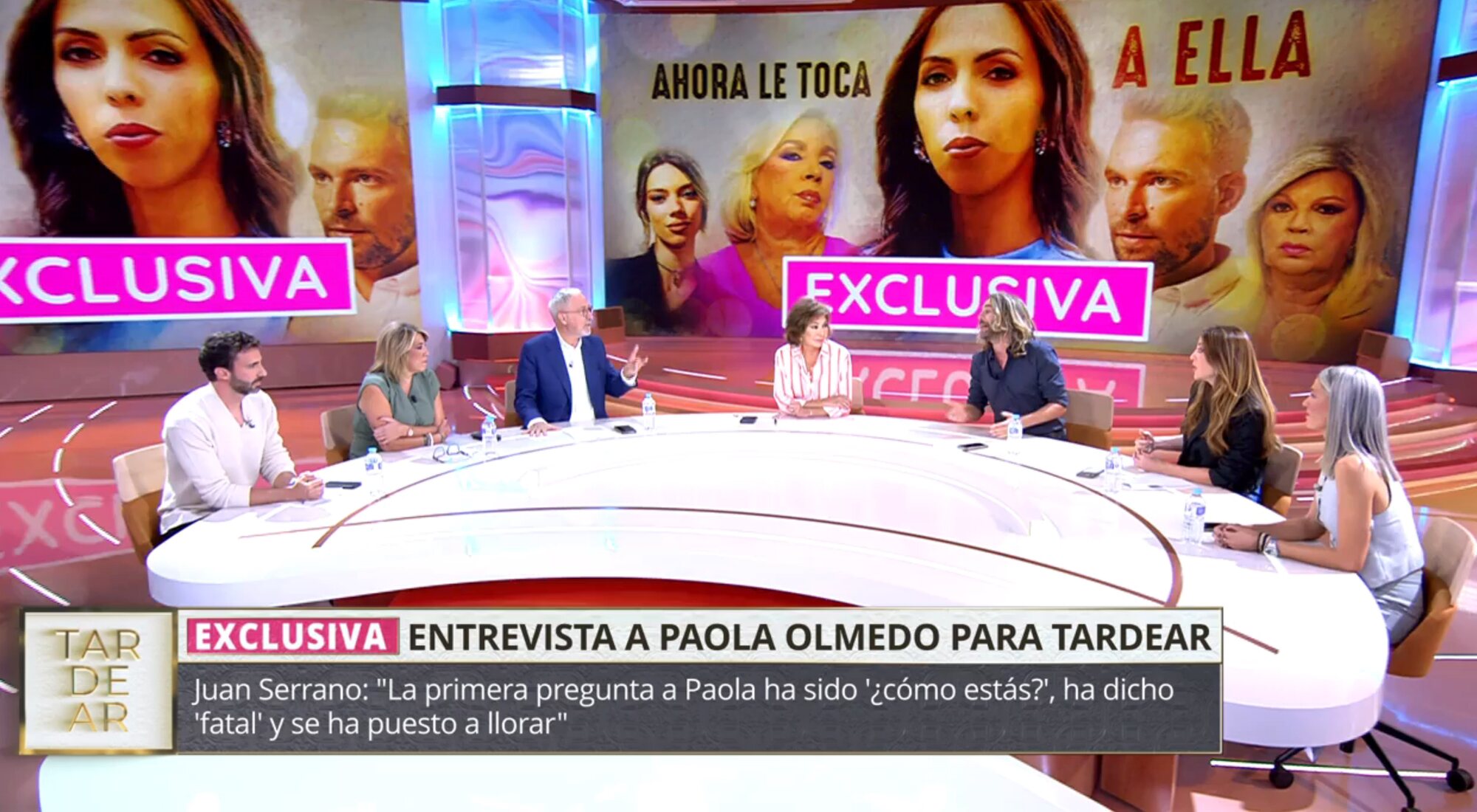 Paola Olmedo ha concedido a 'TardeAR' su primera entrevista en televisión