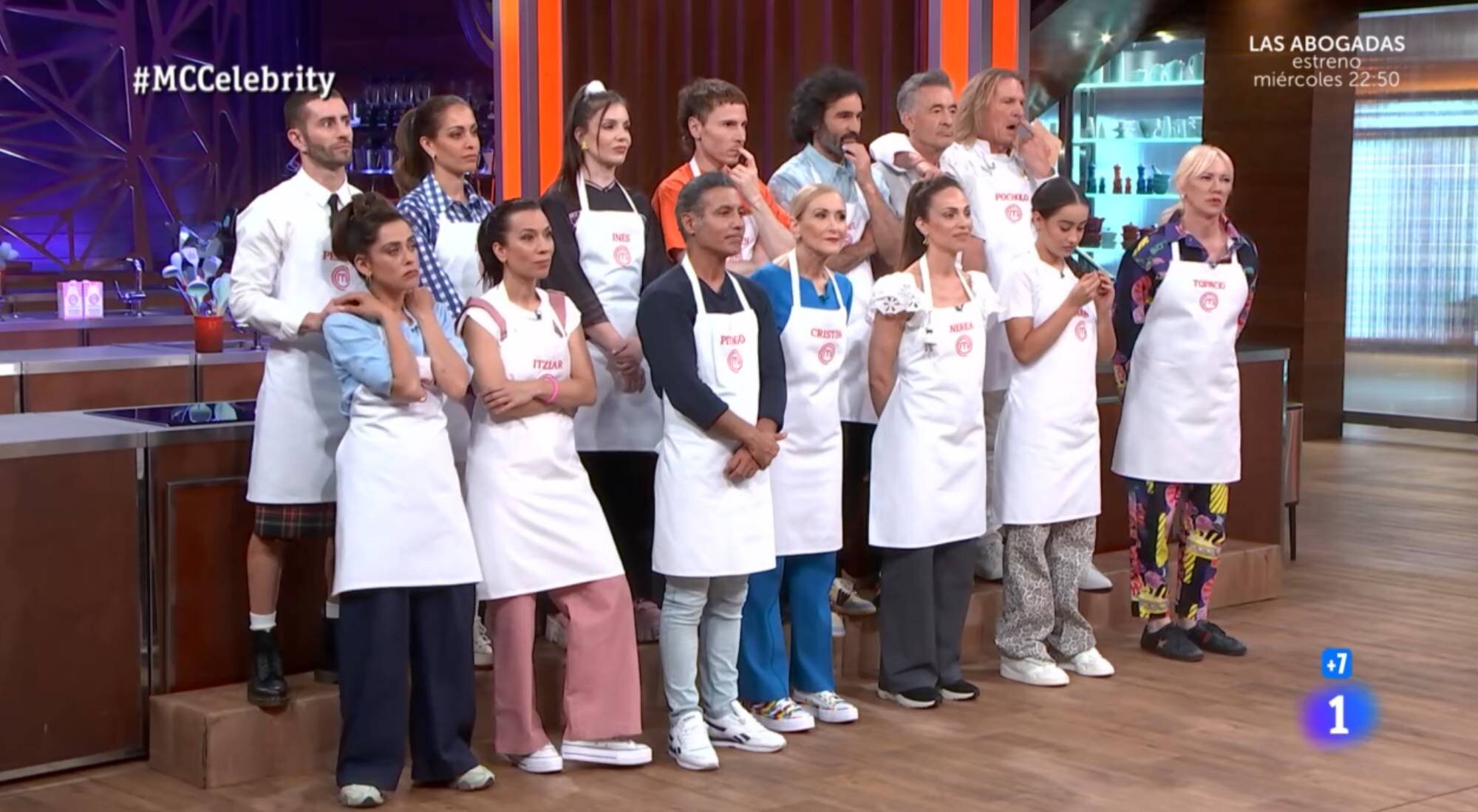 Los aspirantes de 'MasterChef Celebrity 9' en el tercer programa