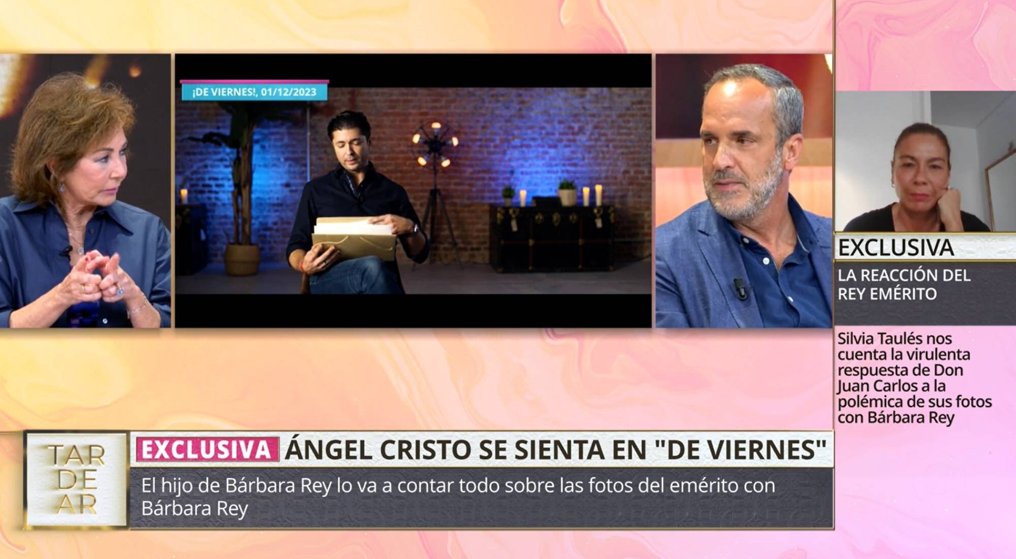 Santi Acosta confirma una nueva entrevista de Ángel Cristo en '¡De viernes!'