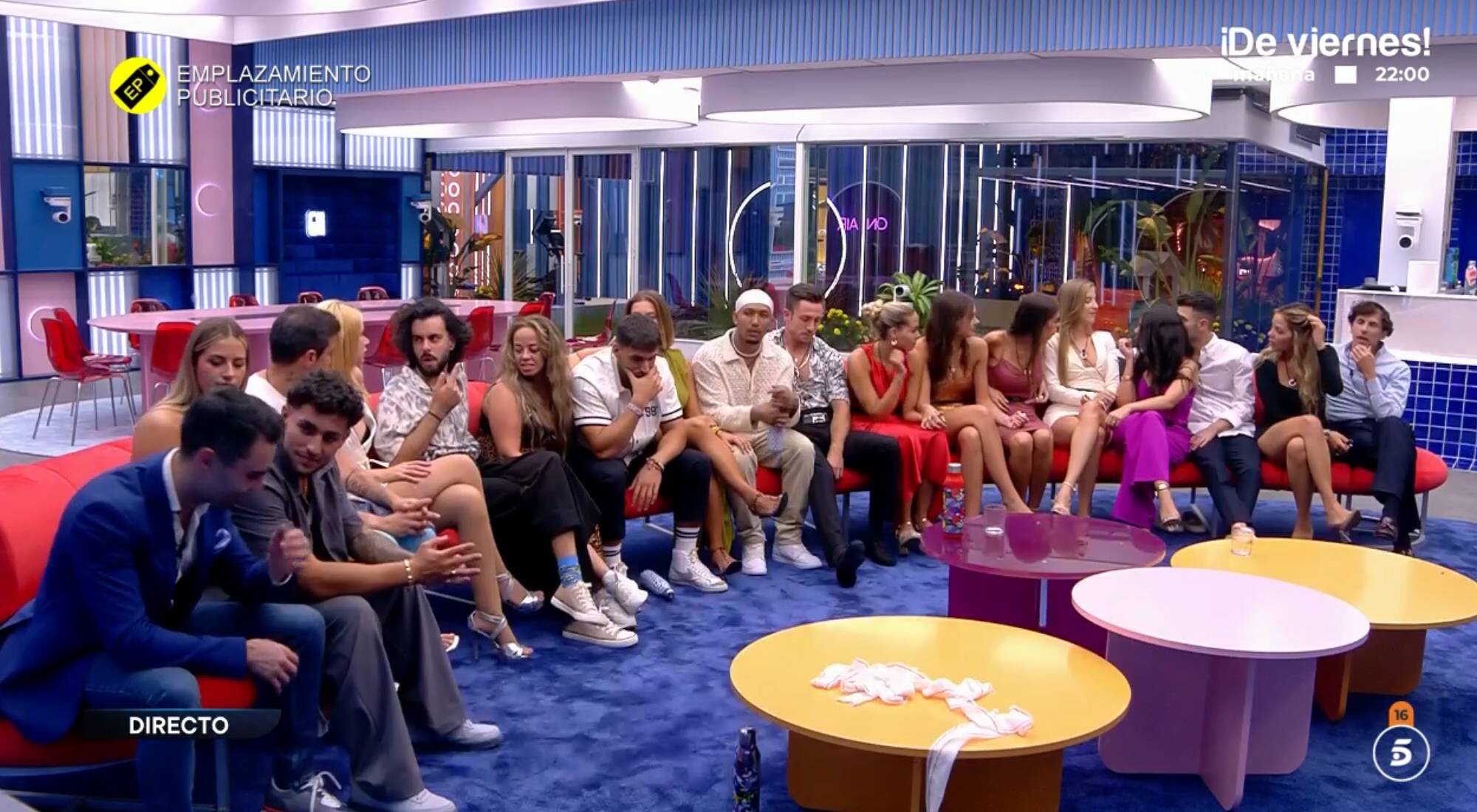 Los 19 concursantes de 'Gran hermano 19', juntos en la cuarta gala