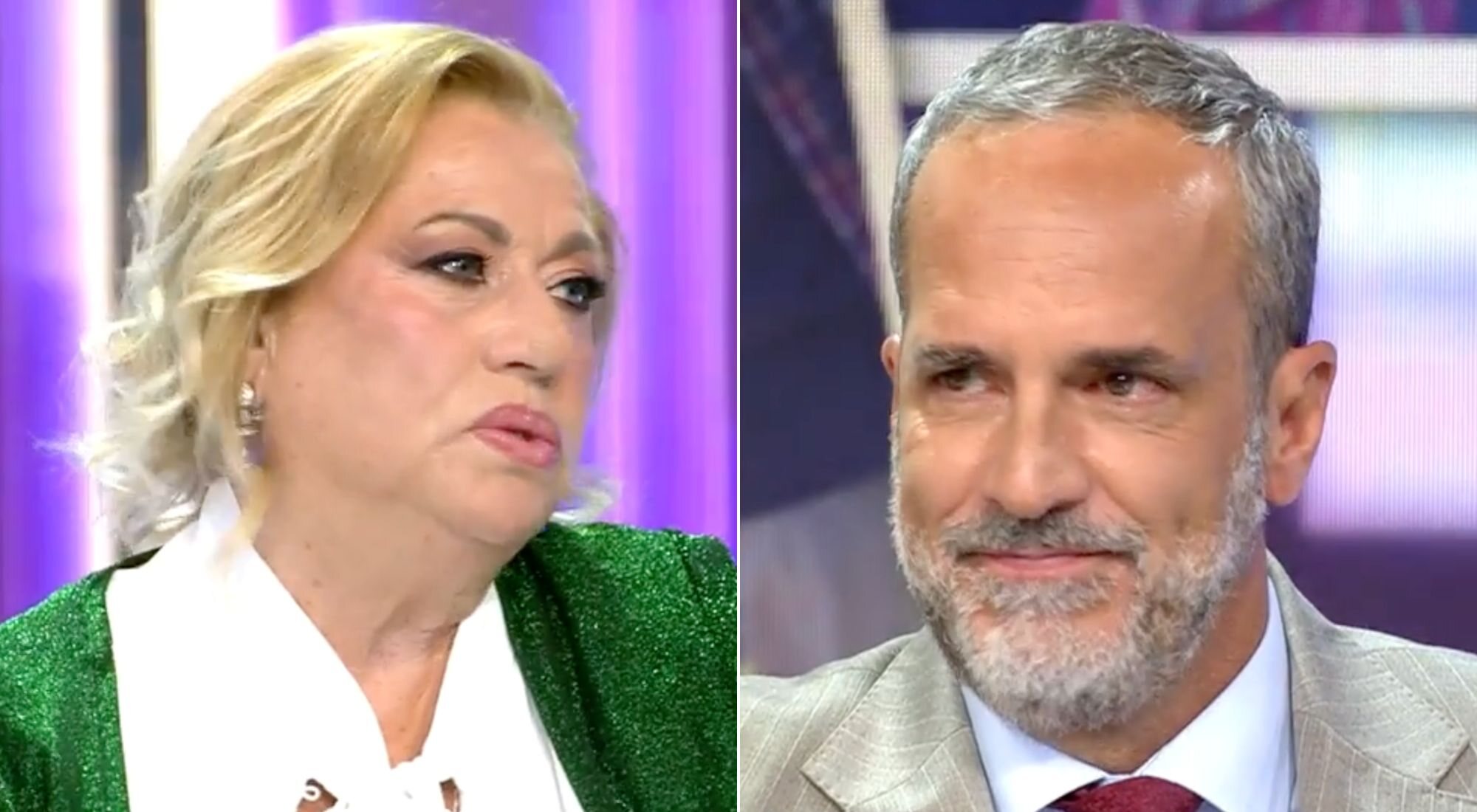 Mayte Zaldívar y Santi Acosta en '¡De viernes!'