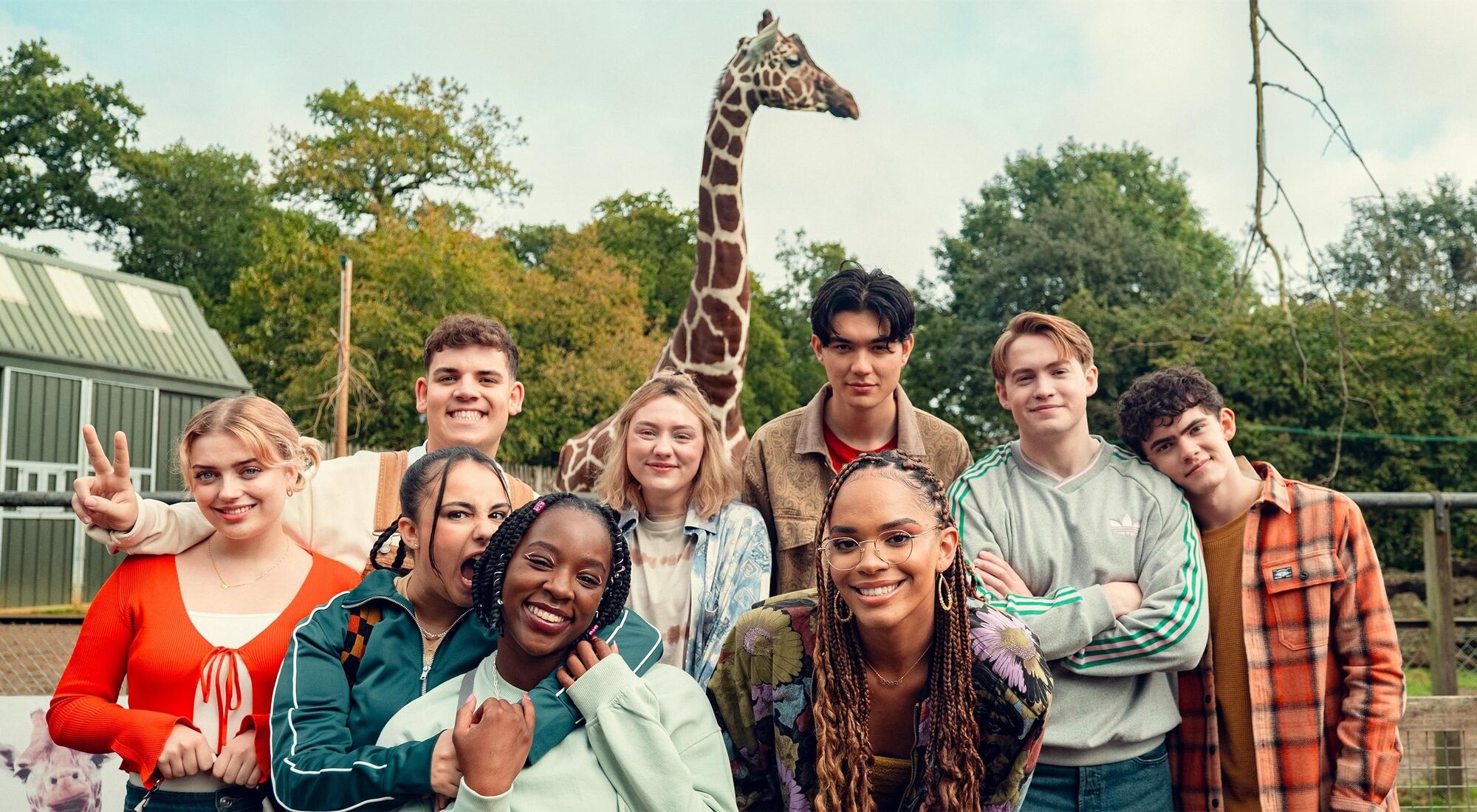 El squad de París en la tercera temporada de 'Heartstopper'