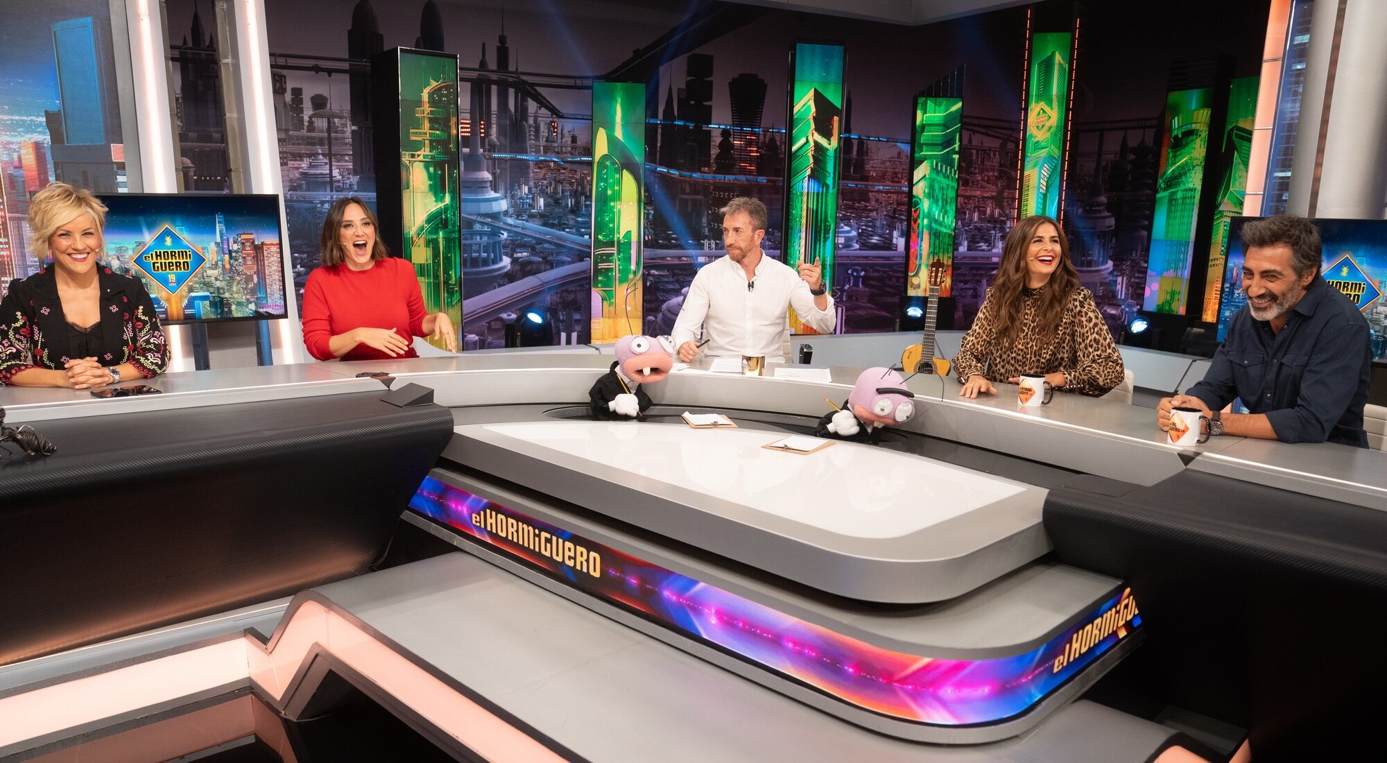 Mesa de actualidad de 'El hormiguero'