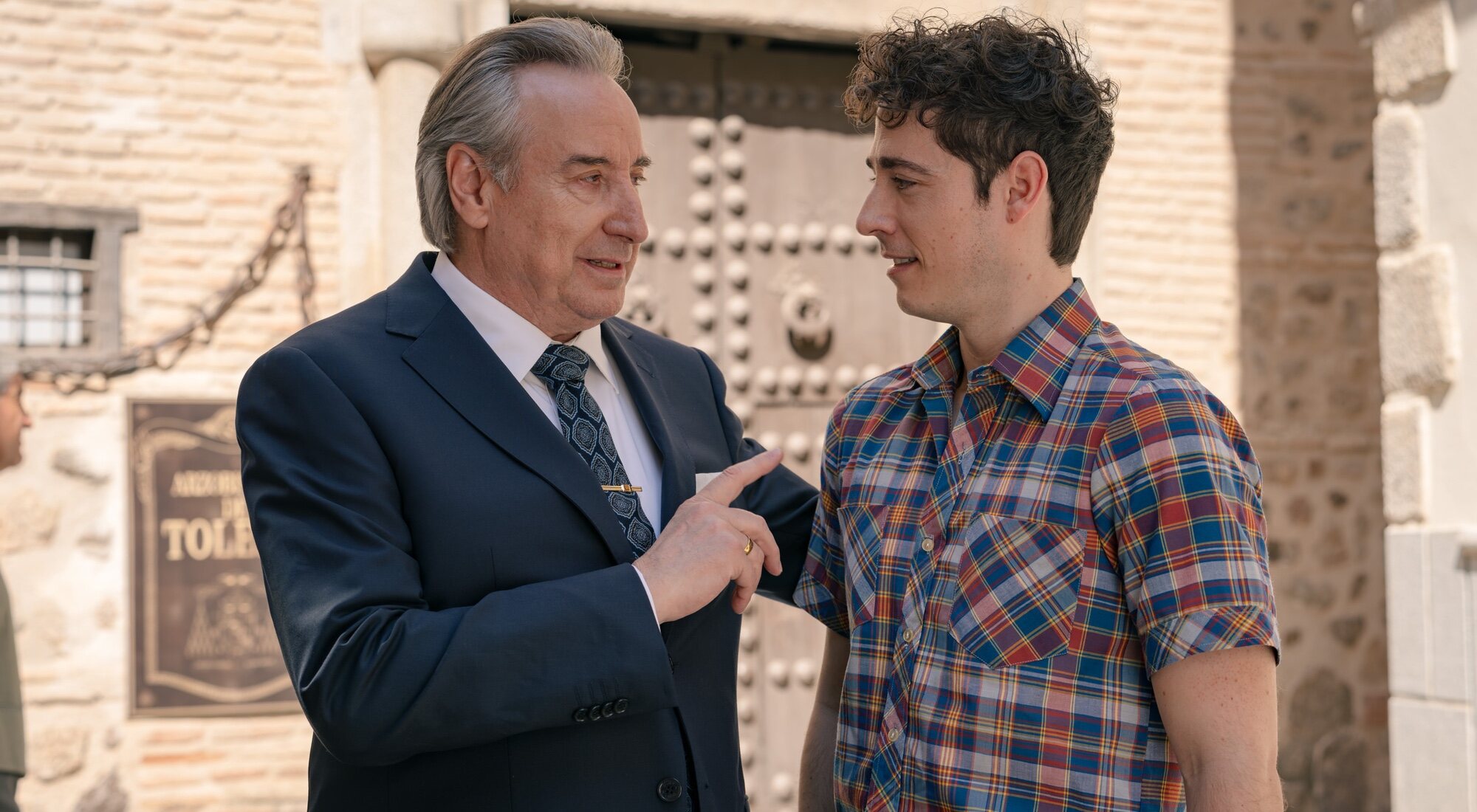 Juanjo Puigcorbé y Pablo Béjar como don Pedro y Mateo en 'Sueños de libertad'