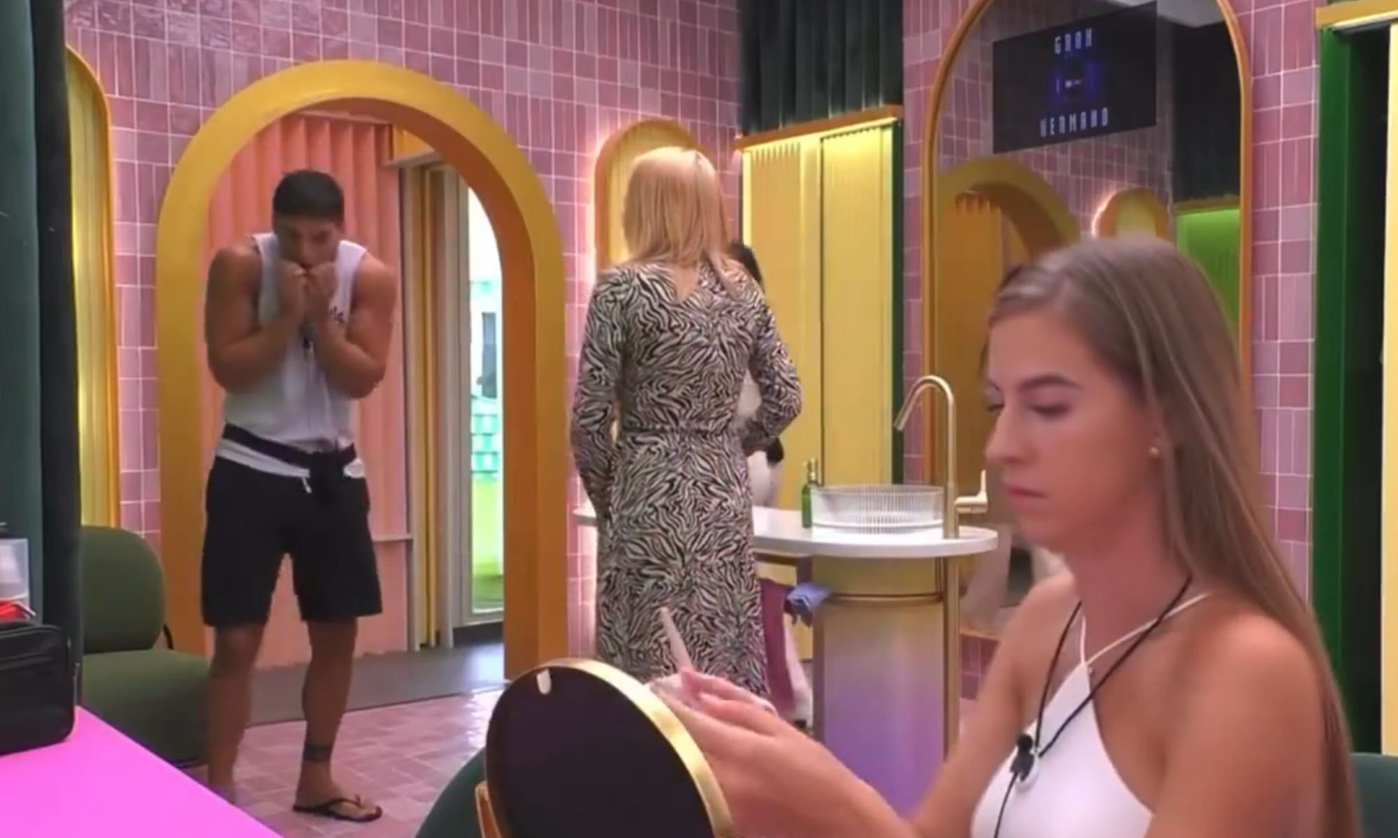 Pelea de Edi y Vanessa en 'Gran Hermano'