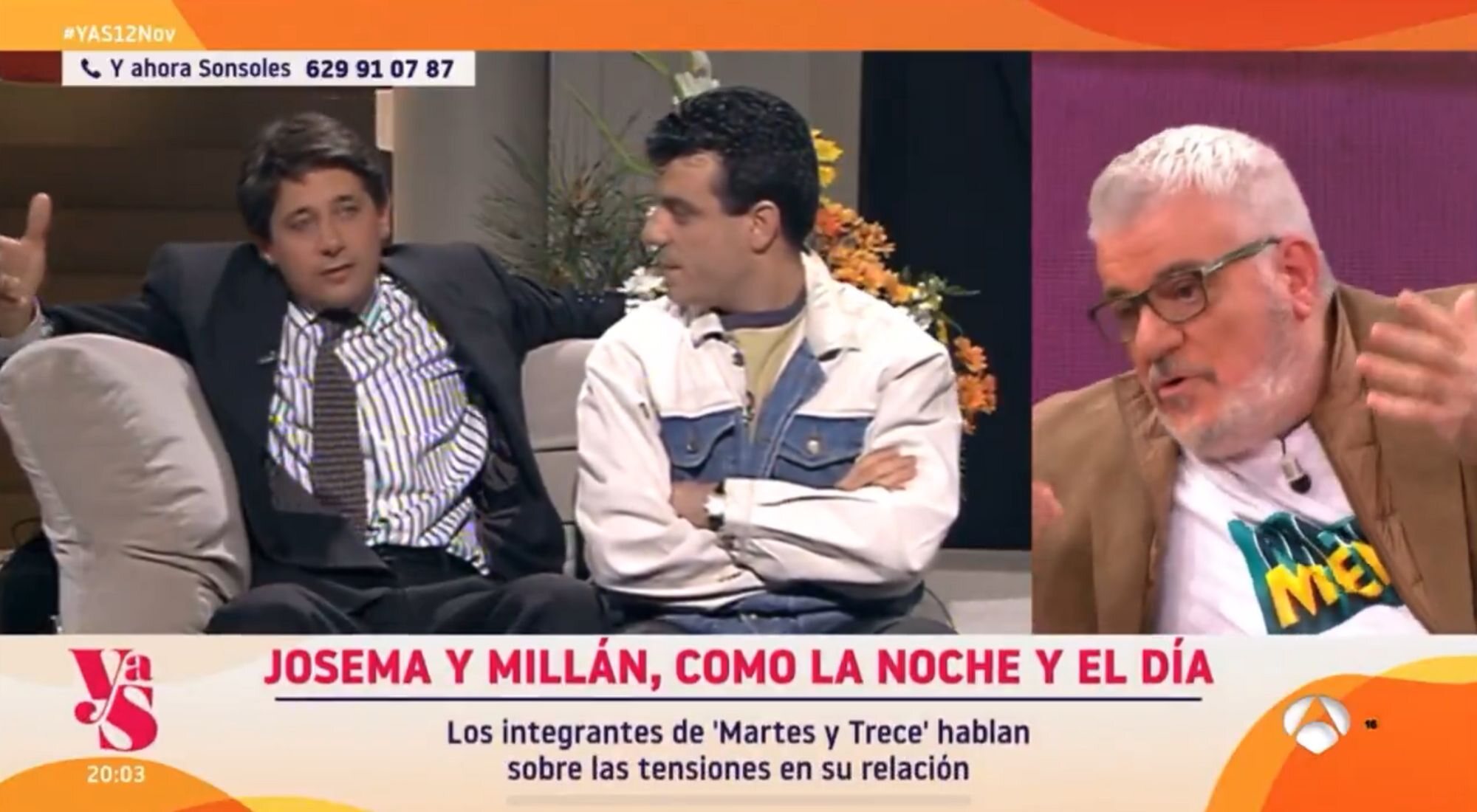 Millán Salcedo en 'Y ahora, Sonsoles'