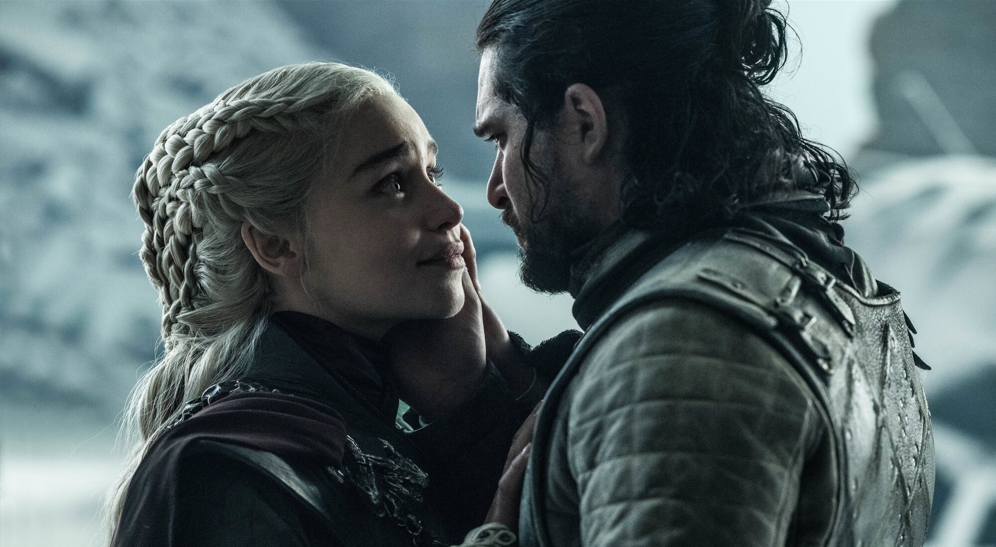 Daenerys y Jon en el final de 'Juego de Tronos'