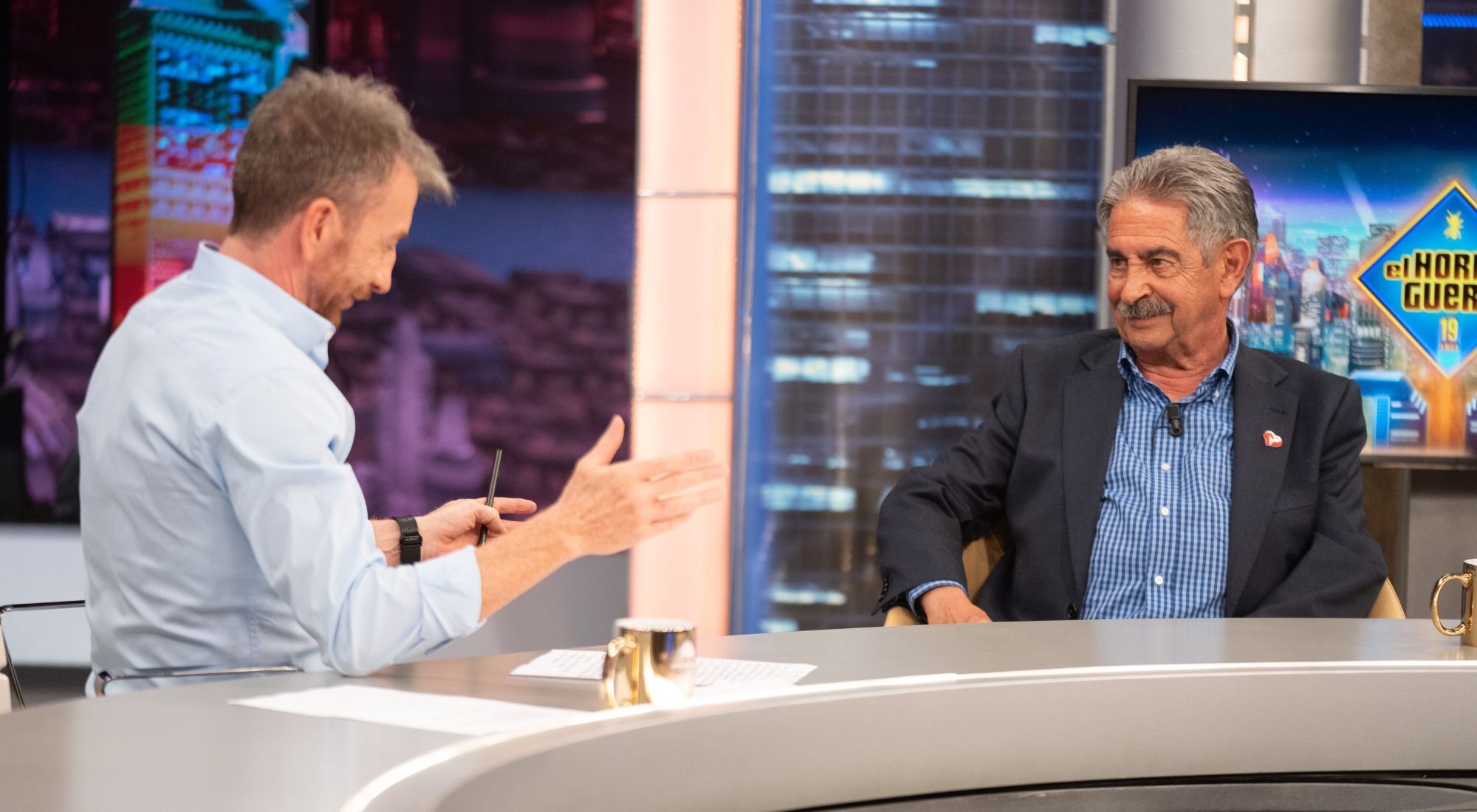 Miguel Ángel Revilla en 'El hormiguero'