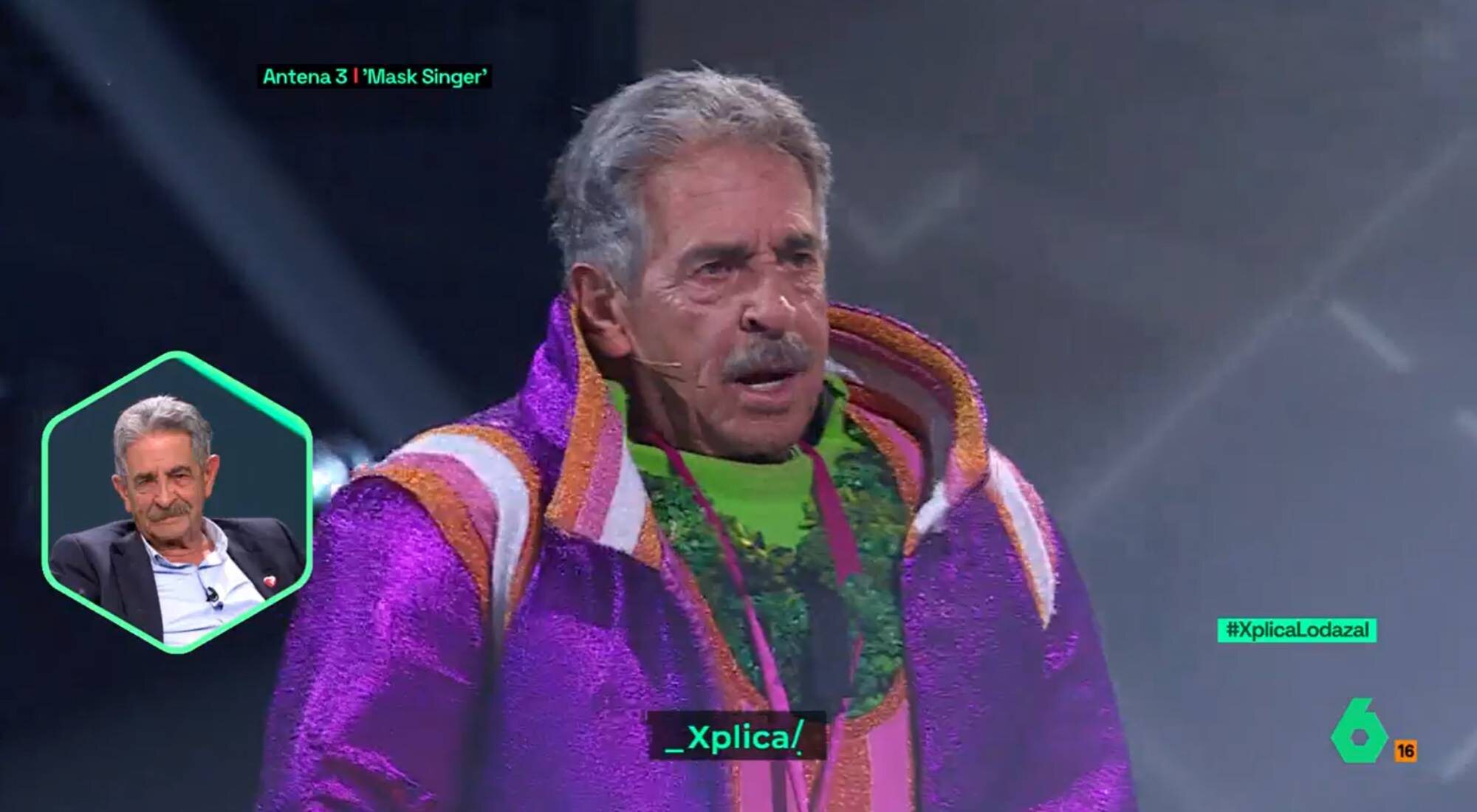 Miguel Ángel Revilla recuerda su paso por 'Mask Singer 4' en 'laSexta Xplica'