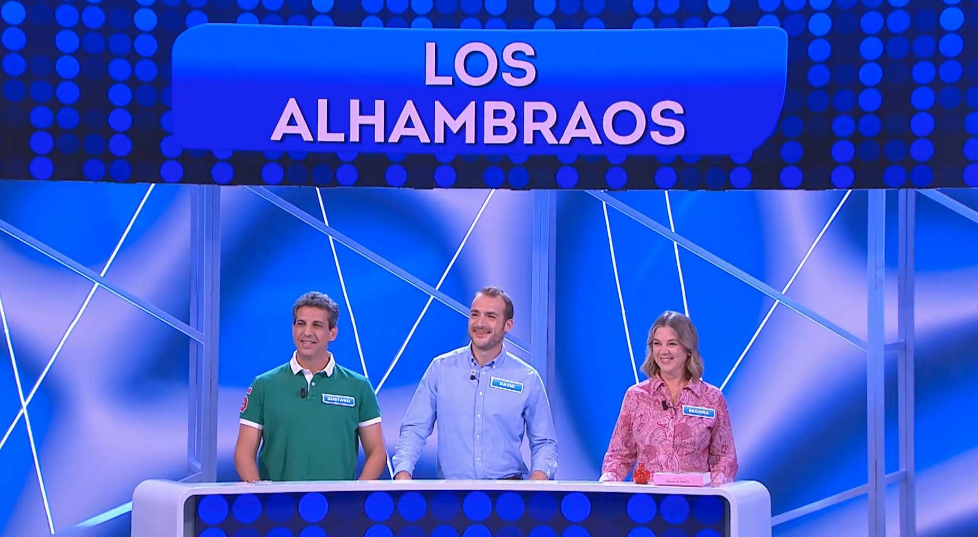 Los Alhambraos en su debut en 'Reacción en cadena'