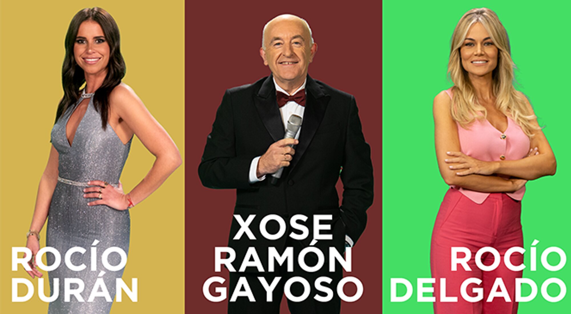 Rocío Durán, Xose Ramón Gayoso y Rocío Delgado