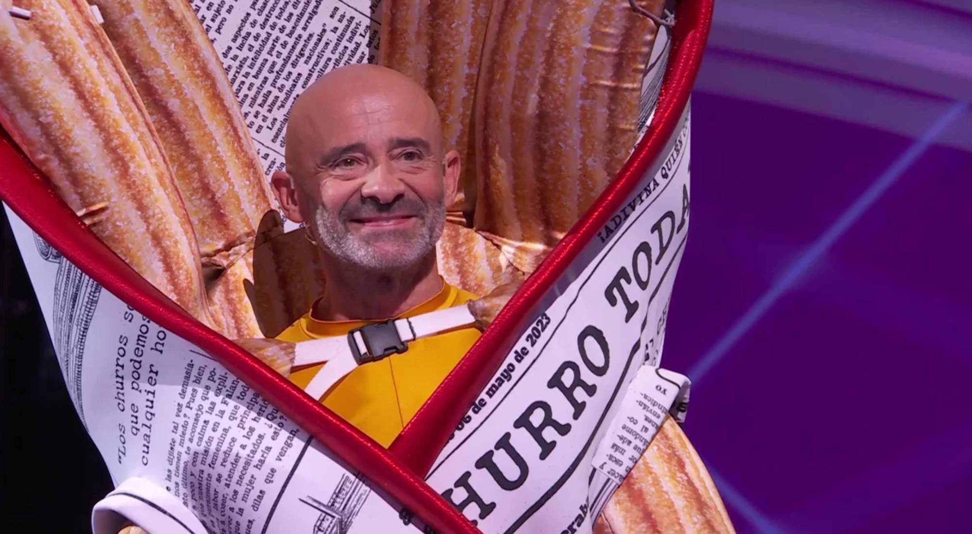 Antonio Lobato se escondía bajo la máscara de Churros en 'Mask Singer 4'