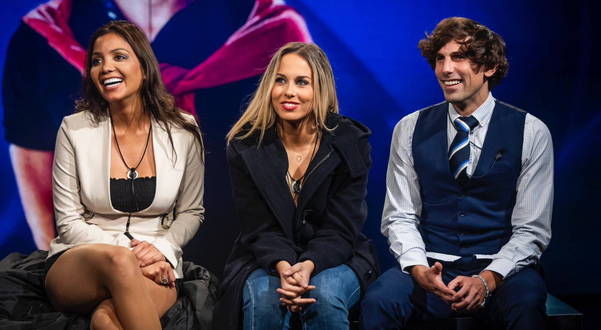 Daniela, Violeta y Óscar en la décimo tercera gala de 'Gran hermano: Límite 48 horas'