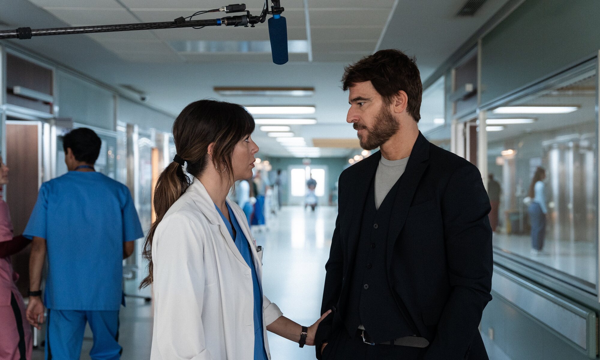 Blanca Suárez y Alfonso Bassave, en 'Respira'