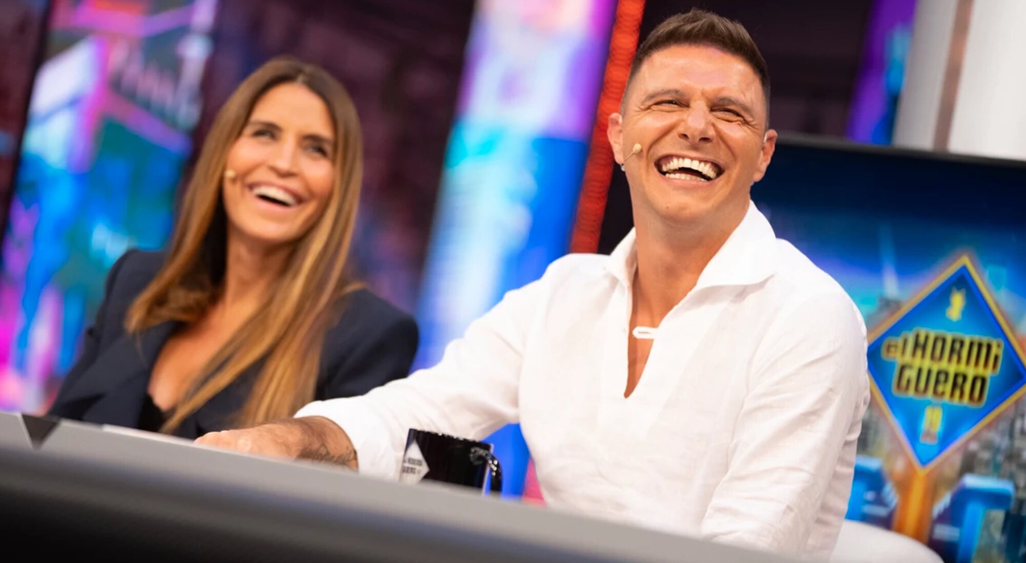 Susana Saborido y Joaquín Sánchez en 'El hormiguero'