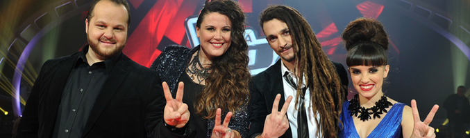 Los finalistas de 'La Voz'