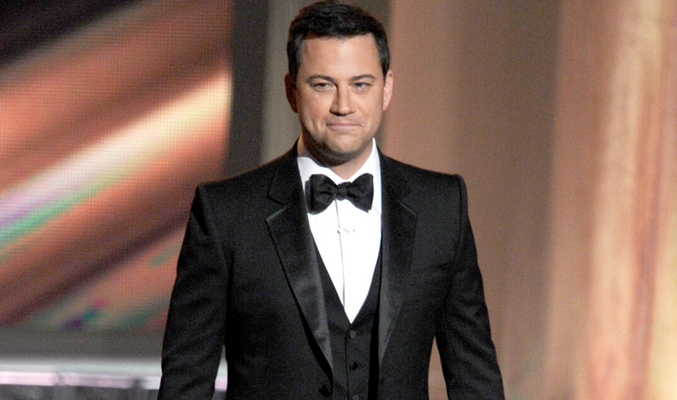 Jimmy Kimmel durante la última presentación de los premios Emmy