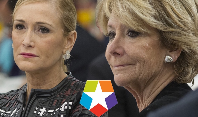 Esperanza Aguirre y Cristina Cifuentes