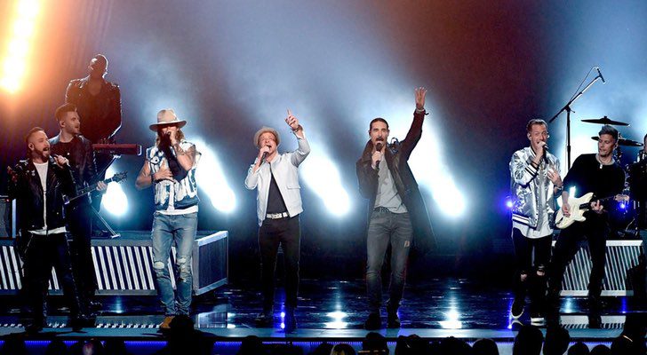 Backstreet Boys en 'Academy of Country Music Awards'