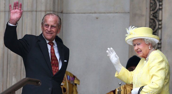 Felipe de Edimburgo y la Reina Isabel II de Inglaterra