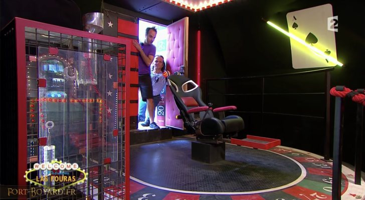 'Fort Boyard' se ha ido modernizando con pruebas como la del casino