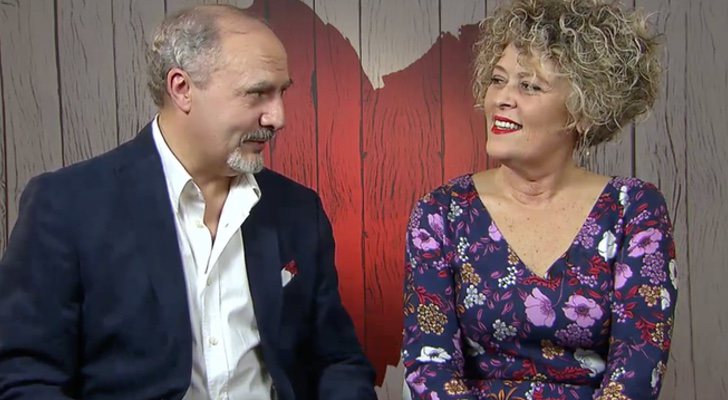 Juan Pedro y Blanca en 'First Dates'