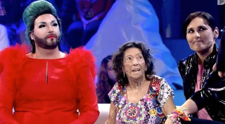 Libertad e Isabel Montero junto a Rosa López en 'Volverte a ver'