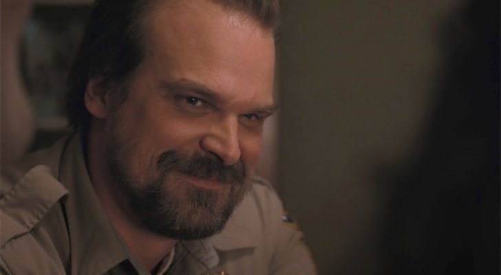 David Harbour en 'Stranger Things'