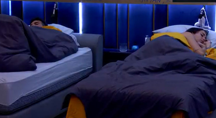 Suso y Aurah durmiendo separados en 'GH VIP 6'