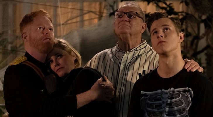 La familia Pritchett en el episodio de Halloween de 'Modern Family'