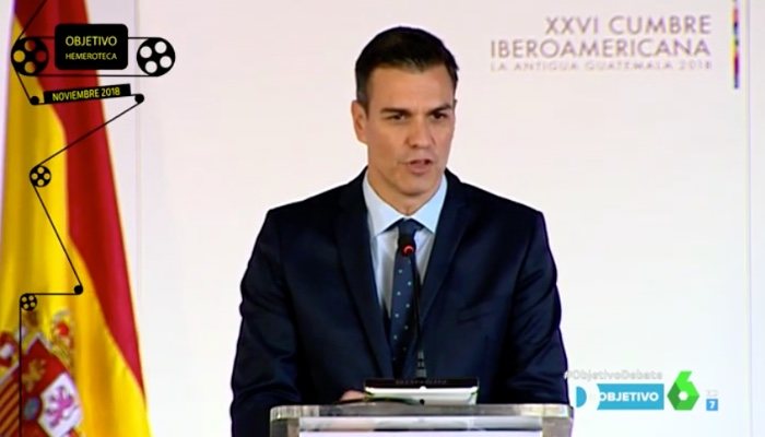 Pedro Sánchez en la Cumbre Iberoamericana de Guatemala 2018</p><p>