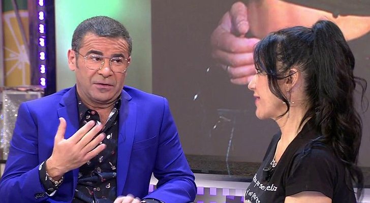 Jorge Javier junto a Maite Galdeano en 'Sálvame'