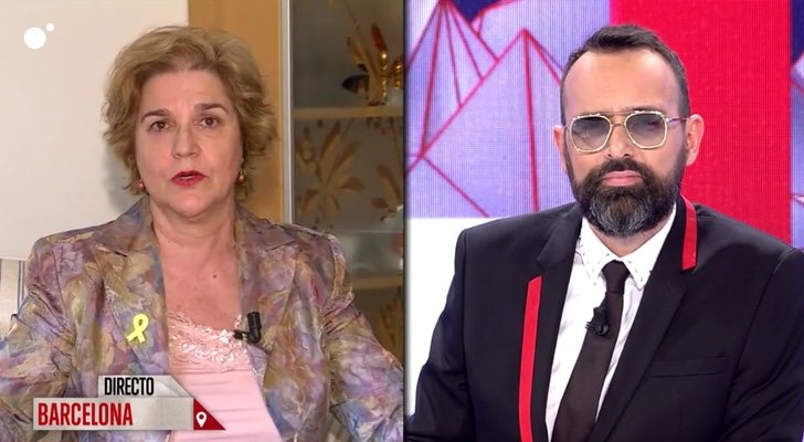 Pilar Rahola y Risto Mejide en 'Todo es mentira'