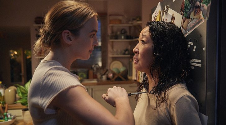 Jodie Comer y Sandra Oh en 'Killing Eve'