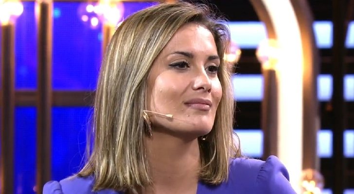 Candela Acevedo en el plató de 'GH Dúo'