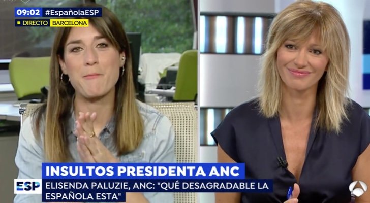 Susanna Griso se despide de Blanca Basiano en 'Espejo público'